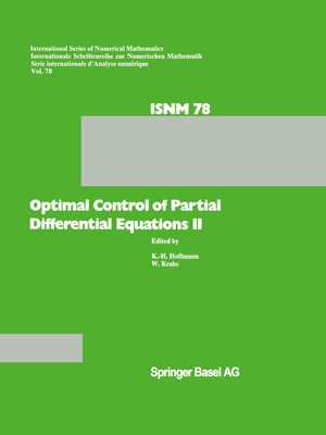 cover image of Optimal Control of Partial Differential Equations II